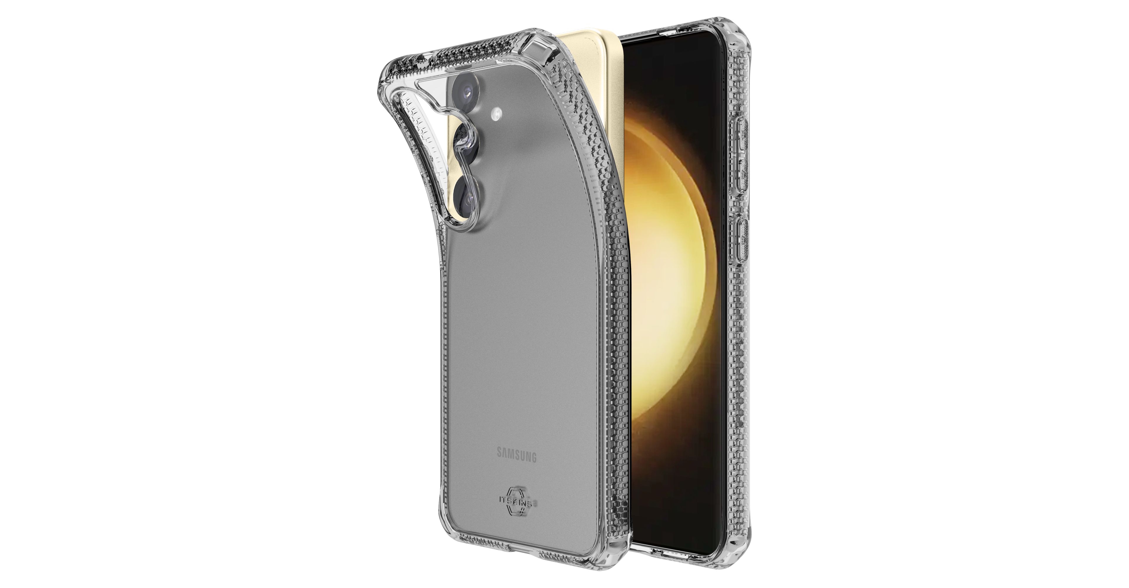 ITSkins Spectrum_R Clear MagSafe Case for Samsung Galaxy S 2025 Small