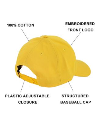 Men's Wario Embroidery Cotton Twill B2 Structured Baseball Cap Traditional Adjustable