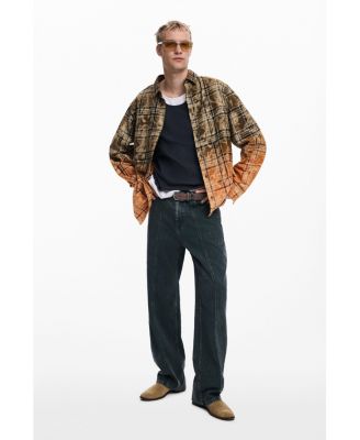 Men's Long-sleeve gradient shirt