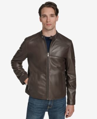 Men's Maitlin Leather Moto Jacket