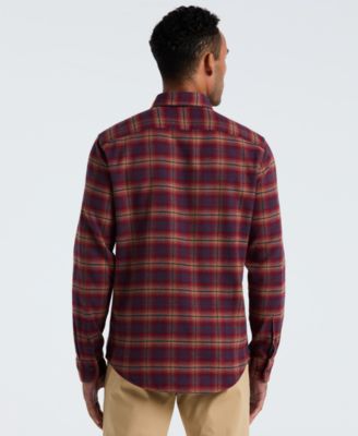 Men's Flannel Slim Fit Long Sleeves Shirt