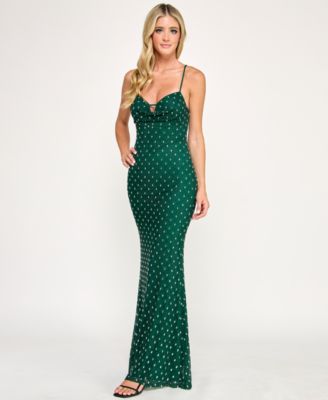 Seni and Cade Juniors' Cowl Back Dress