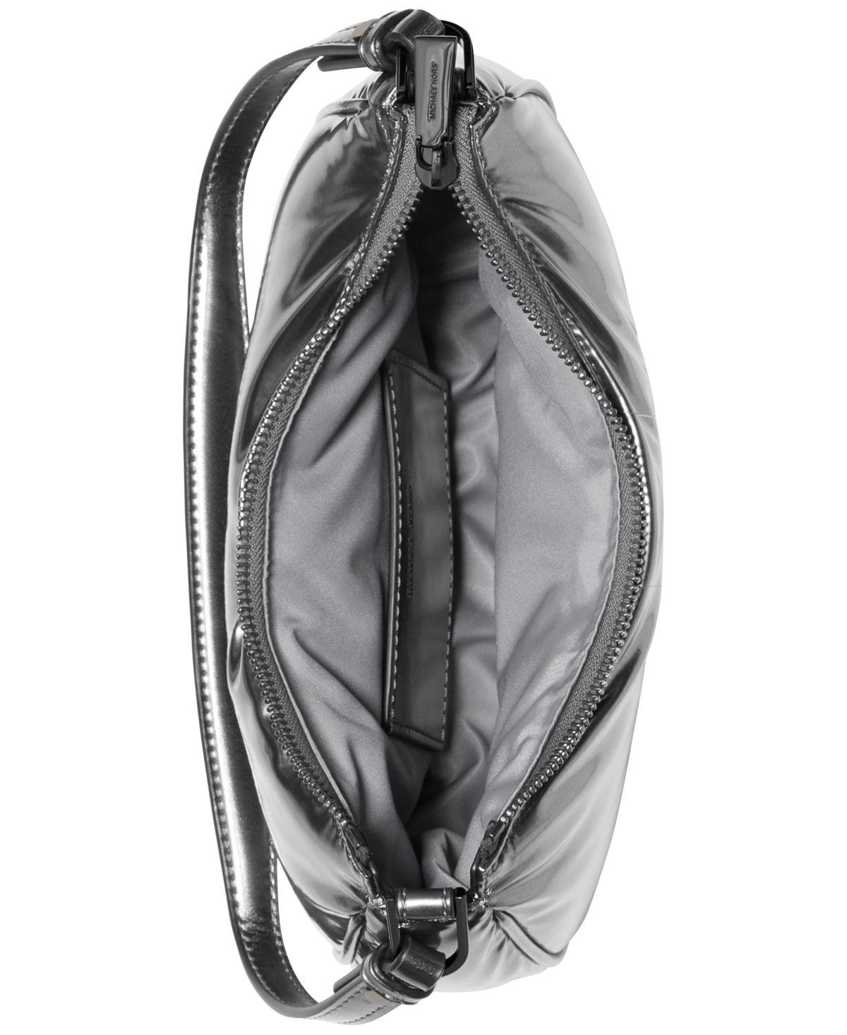 Michael Kors Michael  Kyla Small Convertible Pouchette Bag In Gray