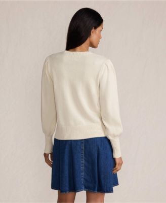 Women's Drifter Puff Sleeve Crew Neck Sweater