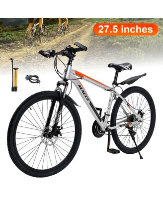 27.5-Inch 27-Speed Mountain Bike for Adults with Dual Disc Brakes & Suspension Fork for Modern Adventure