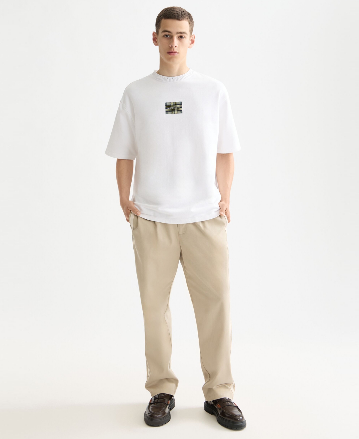 Scotch & Soda Men's Loose Fit Short Sleeve T-Shirt