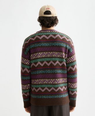 Men's Drop Shoulder Long-Sleeve Sweater