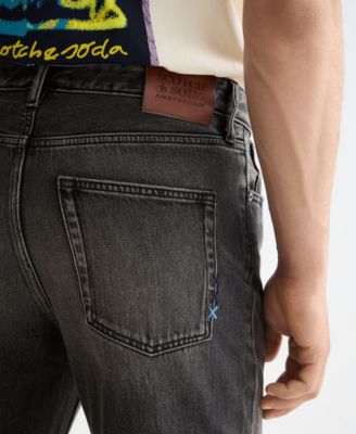 Men's Straight Leg Slim Fit Jeans