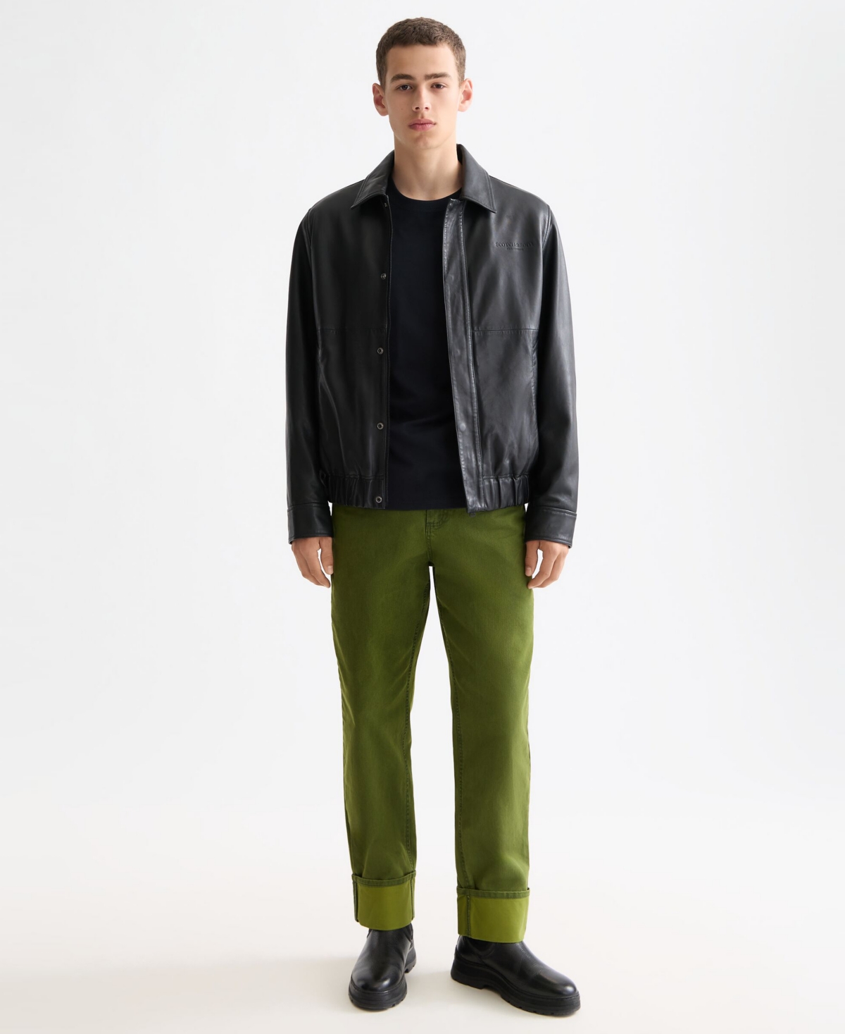 Scotch & Soda Men's Boxy Long Sleeve Jacket