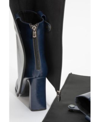 Women Aja Block Heel Convertible Knee High Boot