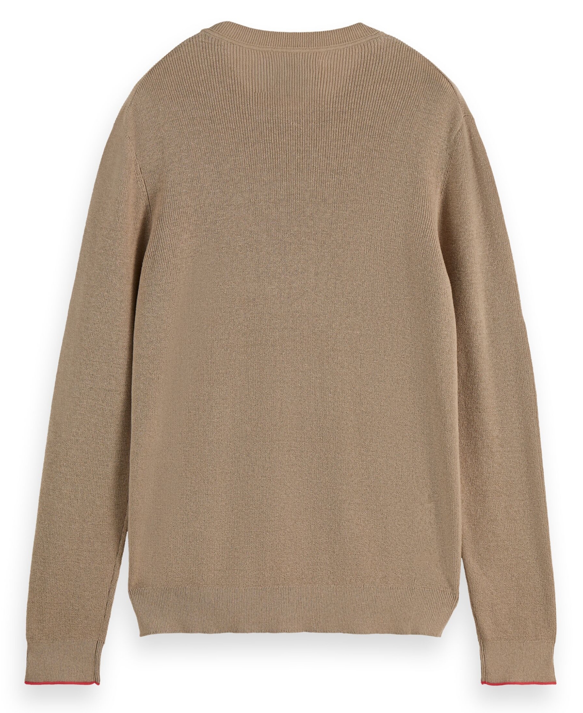 Scotch & Soda Men's Long Sleeve Crewneck Sweater In Gray