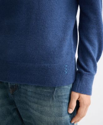 Men's Solid Crewneck Sweater