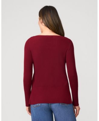 Women's Minimalist Midweight Tunic Sweater