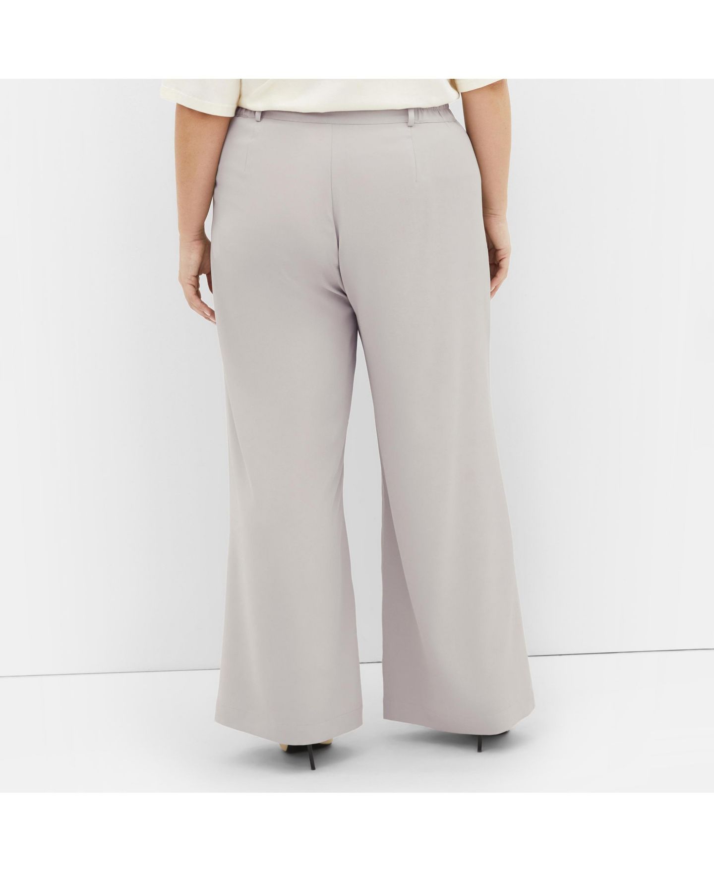 Женские брюки CITY CHIC Plus Size Jordan, цвет: Серый — фото 2
