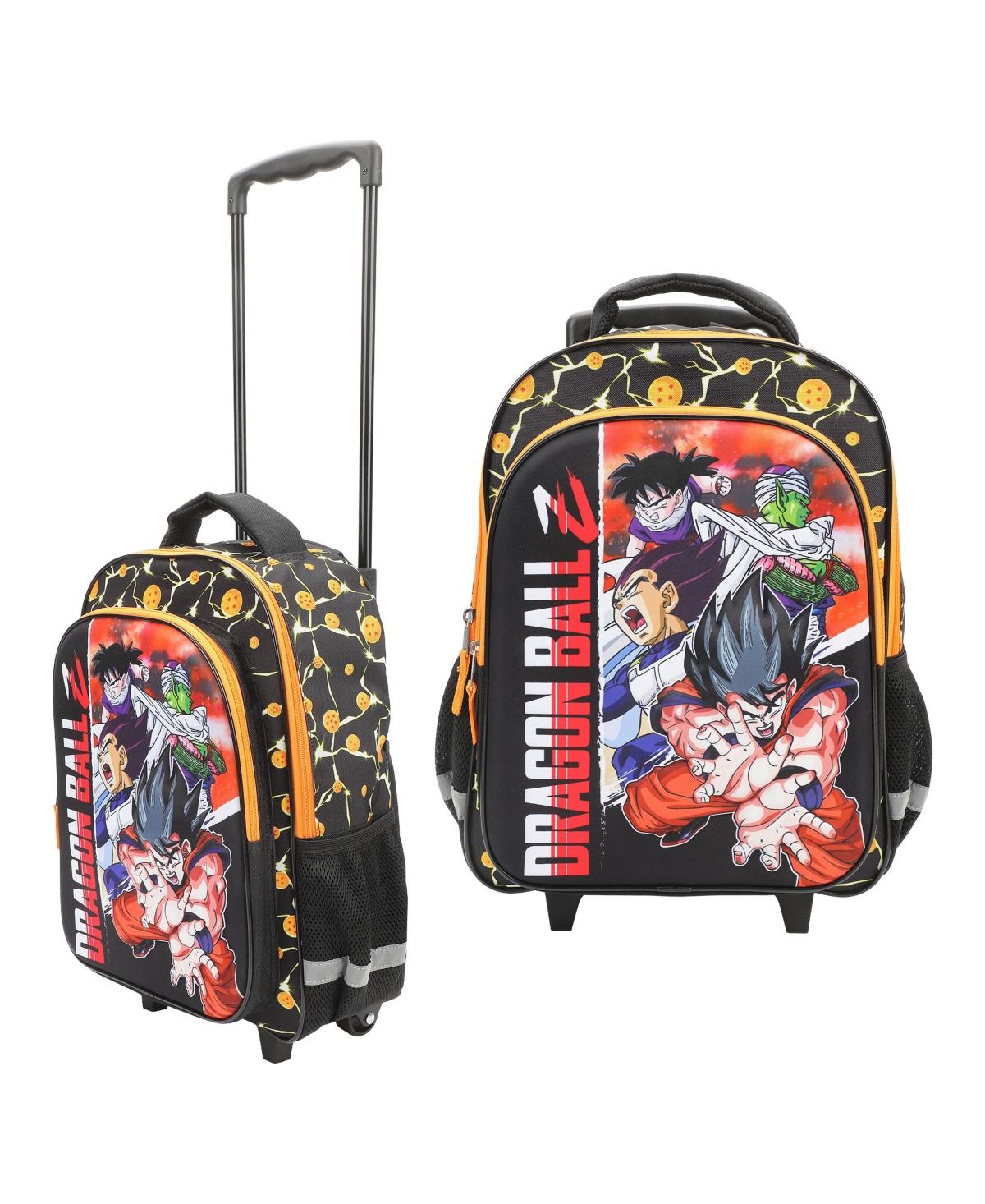 Dragon Ball Z Group Shot 16" Rolling Travel Backpack