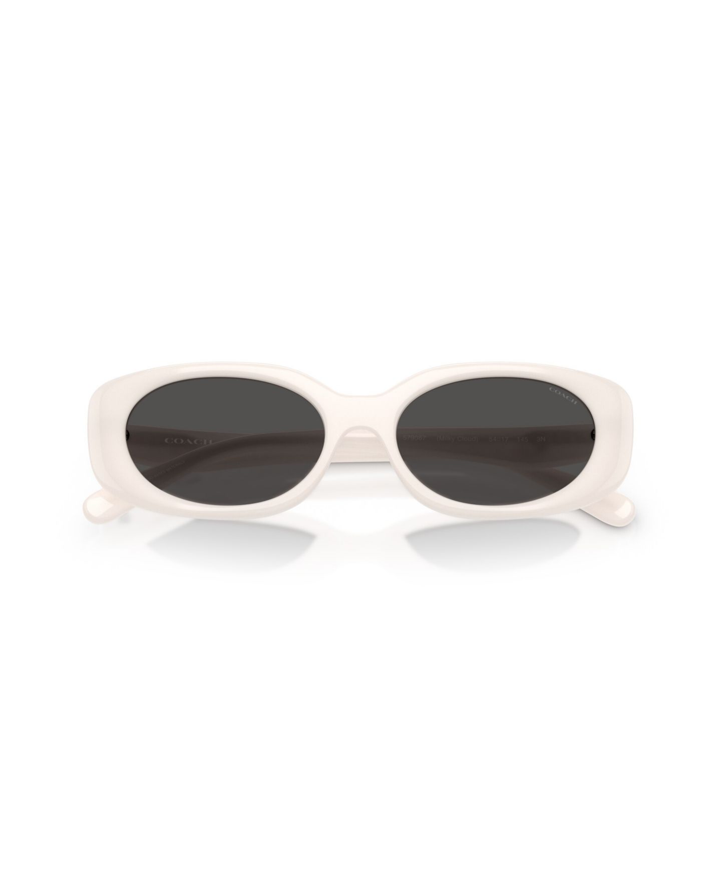 Женские солнцезащитные очки COACH Oval Sunglasses, CBY84 HC8443D, цвет: Чёрный — фото 15