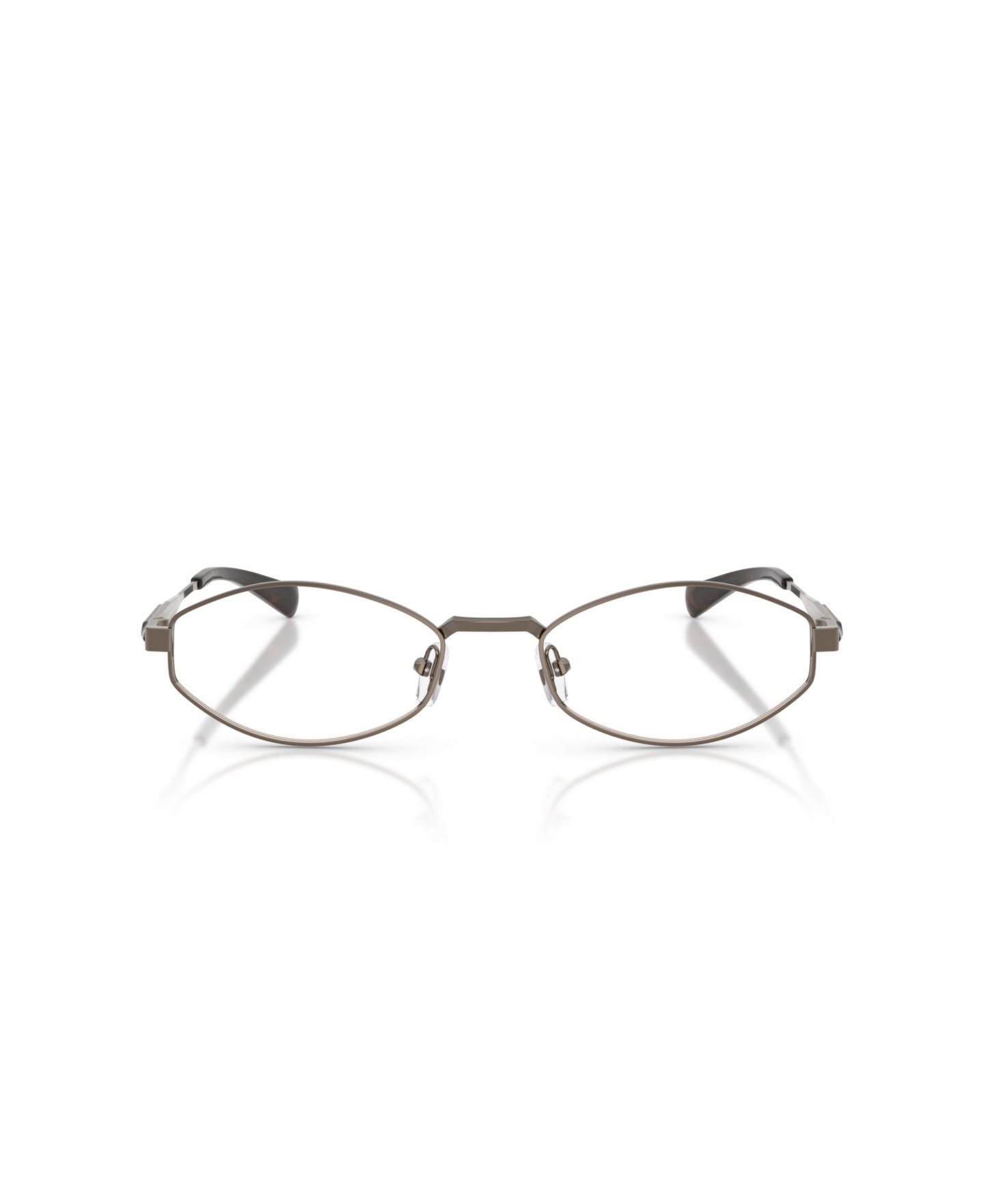 Мужские солнцезащитные очки Michael Kors Oval Palo Alto Sunglasses, MK1175, цвет: Бежевый золотой — фото 20