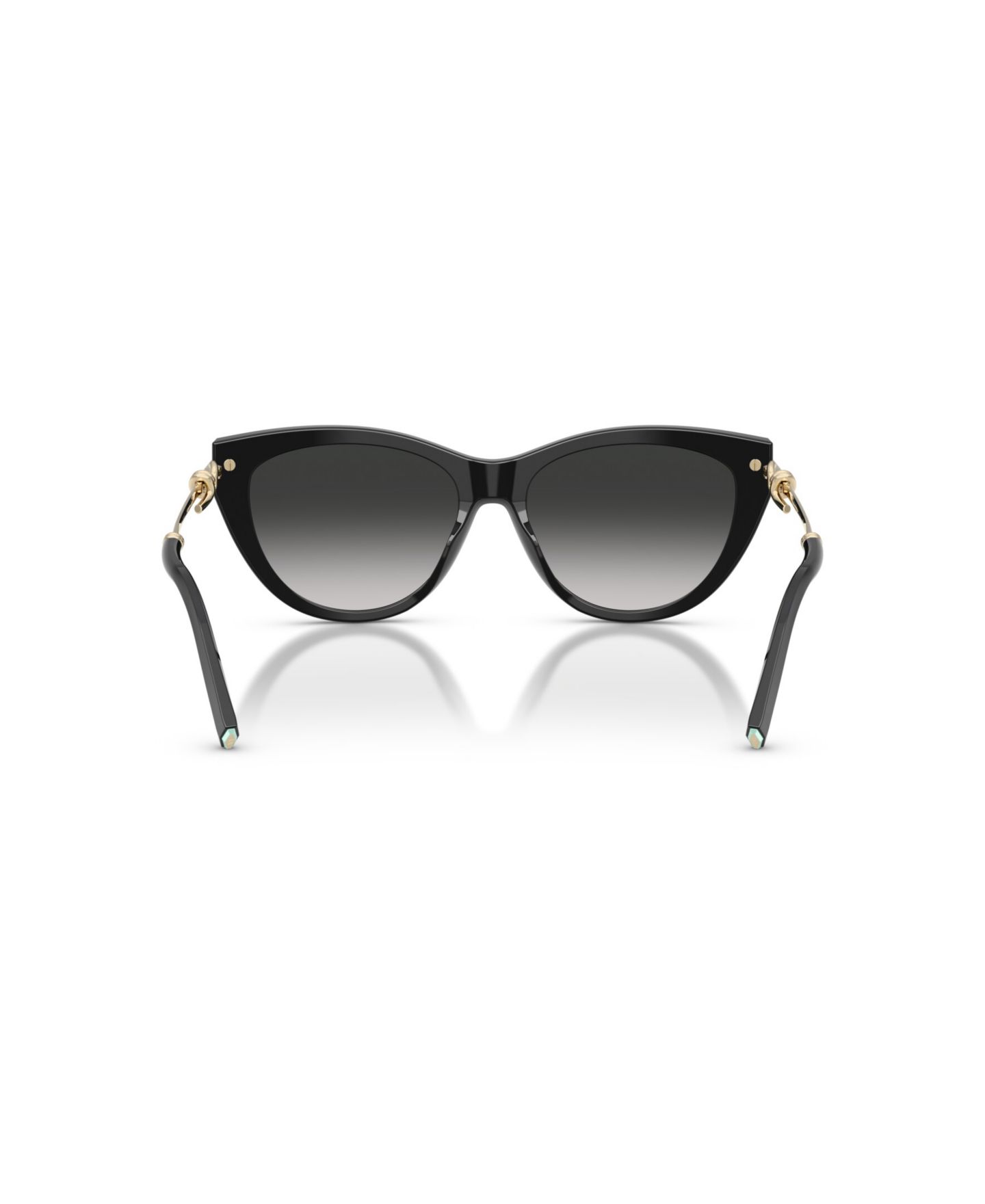 Женские солнцезащитные очки Tiffany & Co. Cat Eye Sunglasses, TF4253, цвет: Чёрный — фото 3