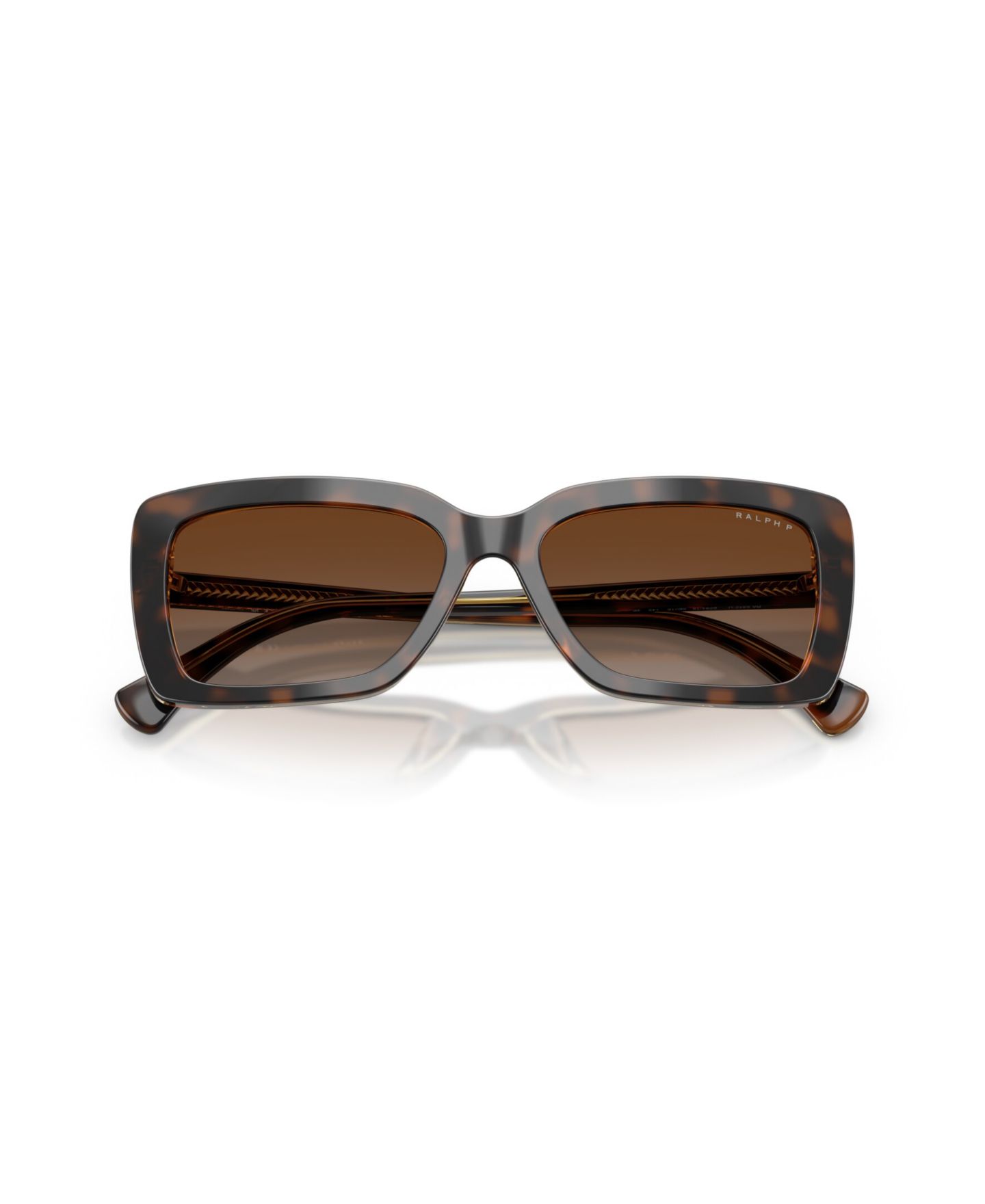 Женские солнцезащитные очки Ralph by Ralph Lauren Polarized Sunglasses, RA5342U, цвет: Черепаховый — фото 4