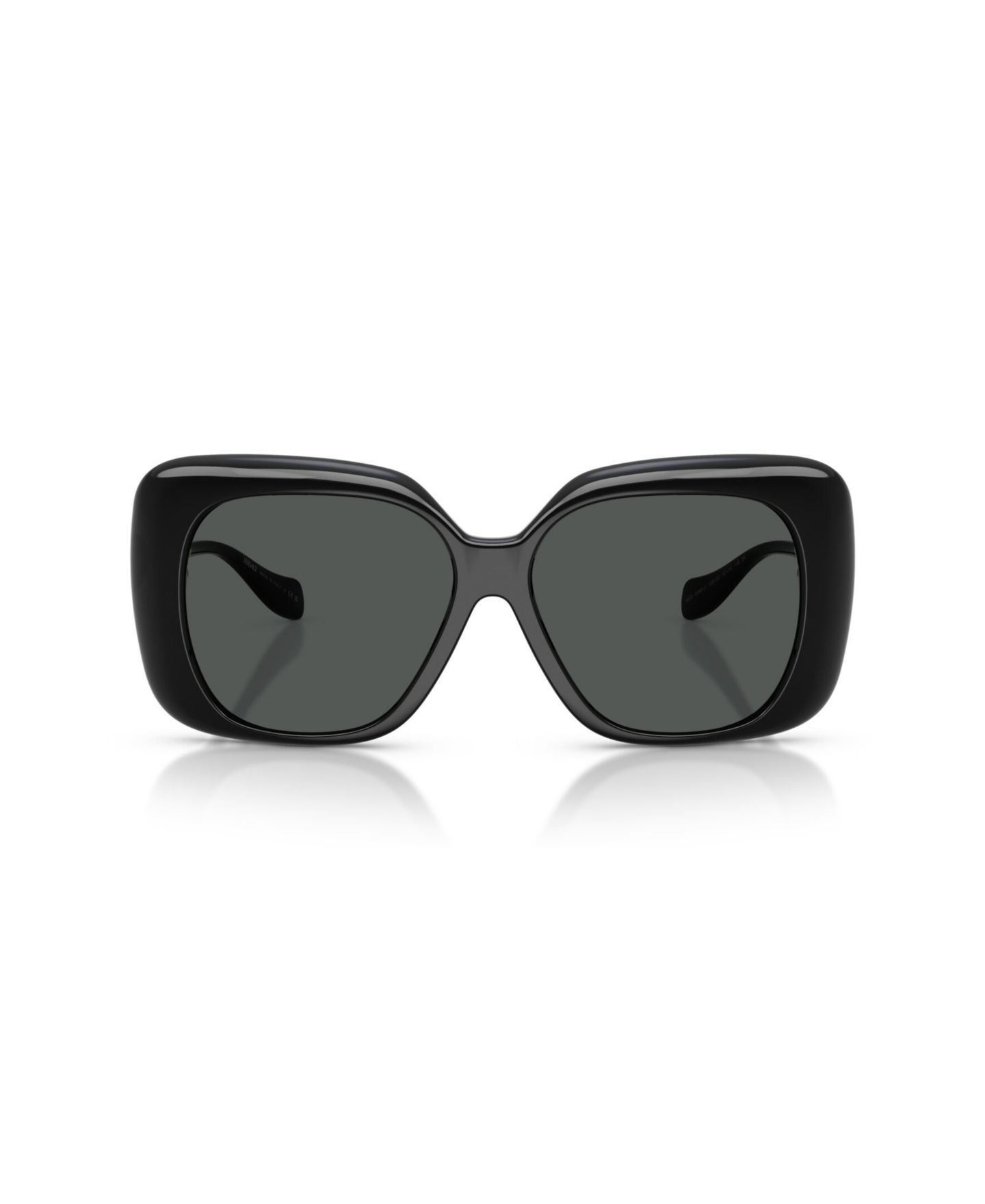 Женские солнцезащитные очки Versace Square Sunglasses, VE4499U, цвет: Чёрный — фото 4