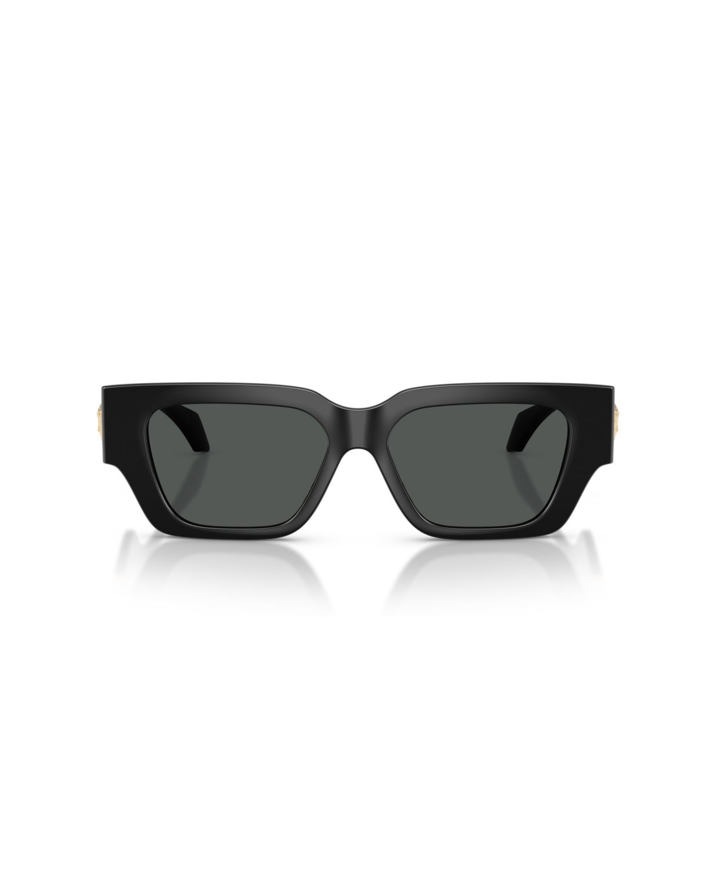 Женские солнцезащитные очки Versace Square Sunglasses, VE4497U, цвет: Чёрный — фото 3