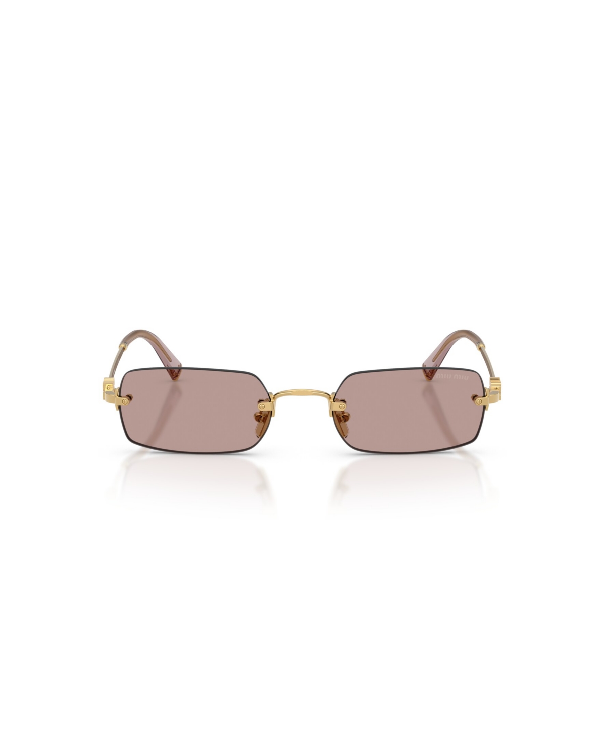 Miu Miu Women's Rectangle Sunglasses, Mu B50S