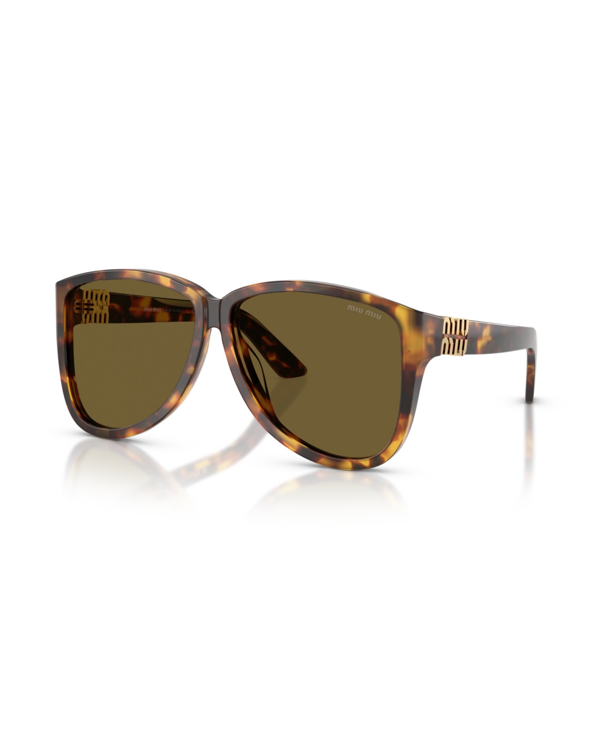 Miu Miu Women's Pilot Sunglasses, Mu A08S