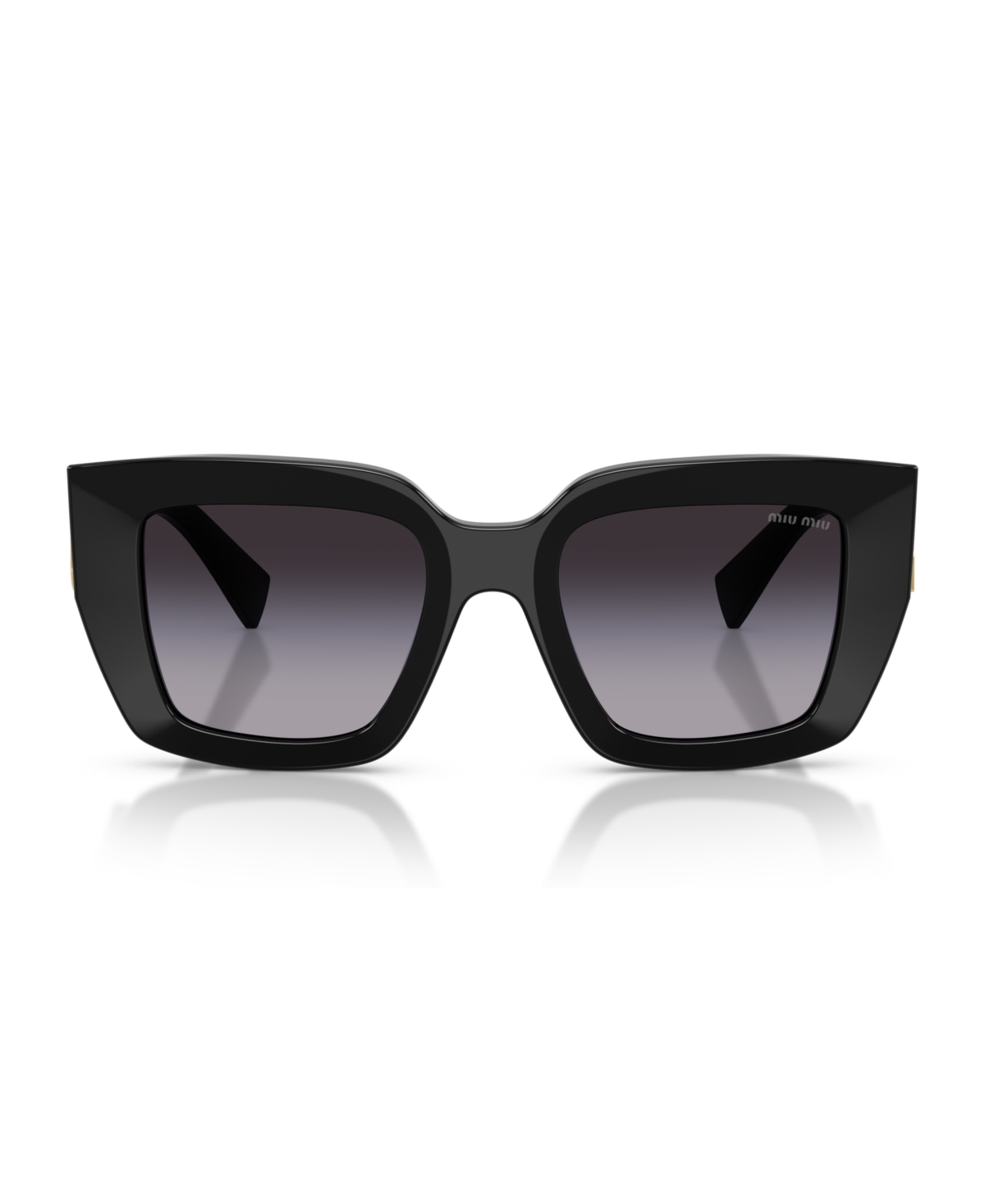 Miu Miu Woman Sunglasses Mu B05sf In Black