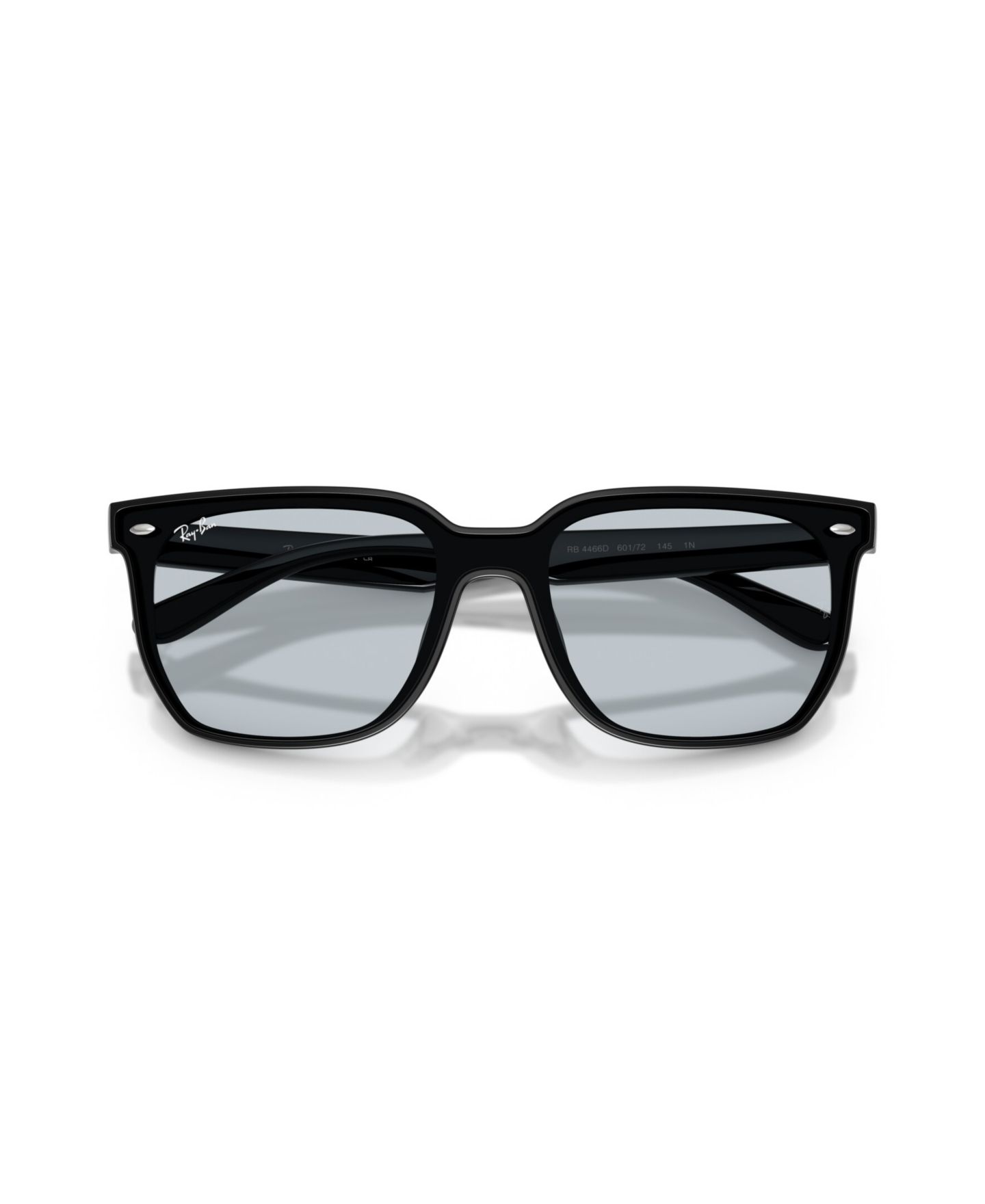 Солнцезащитные очки Ray-Ban Unisex Square Sunglasses, RB4466D, цвет: Чёрный — фото 2