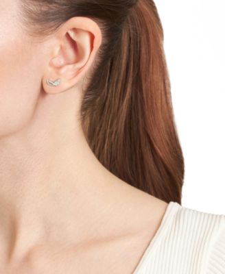 Cubic Zirconia Stud Earrings (0.12 ct. t.w.) in Sterling Silver