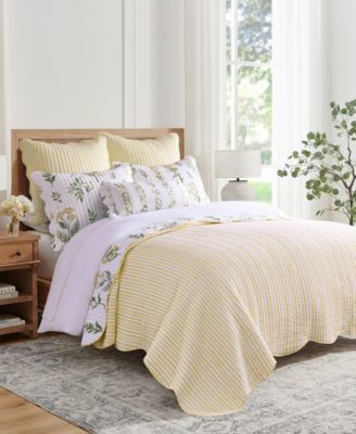 Home Daffodil Reversible 2-Pc. Quilt Set, Twin/Twin XL