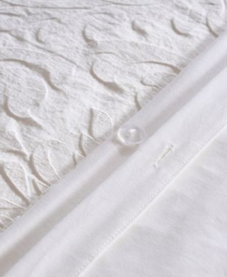 Home Alessio Textured 3-Pc. Duvet Cover Set, King