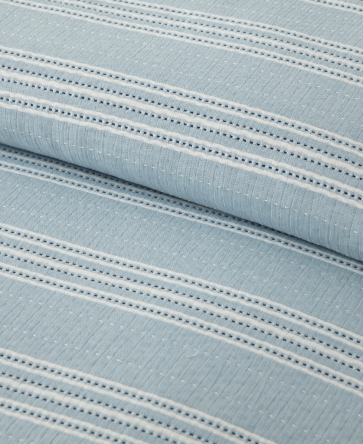 Levtex Home Clayton Stripes Textured 3-Pc. Duvet Cover Set