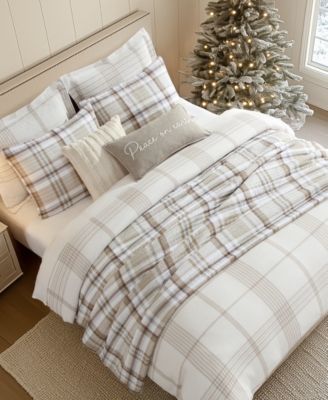 Home Waffle Plaid 2-Pc. Comforter Set, Twin
