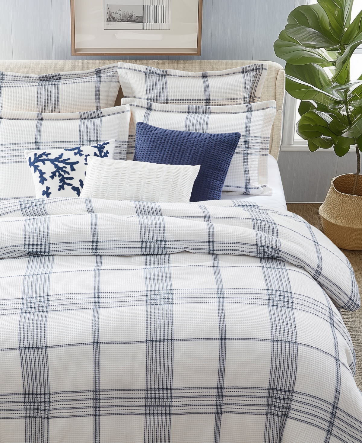 Levtex Home Waffle Plaid 2-Pc. Comforter Set, Twin