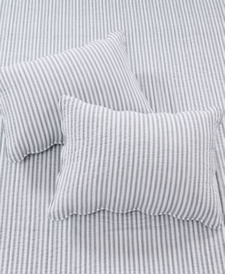 Home Martha Stripe Reversible 2-Pc. Quilt Set, Twin/Twin XL