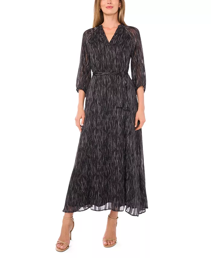 Women's V-Neck Maxi Dress
