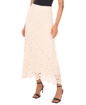 Women's Crochet Midi Skirt