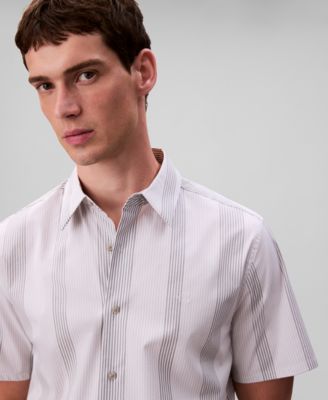 Men's Classic Fit Striped Shirt