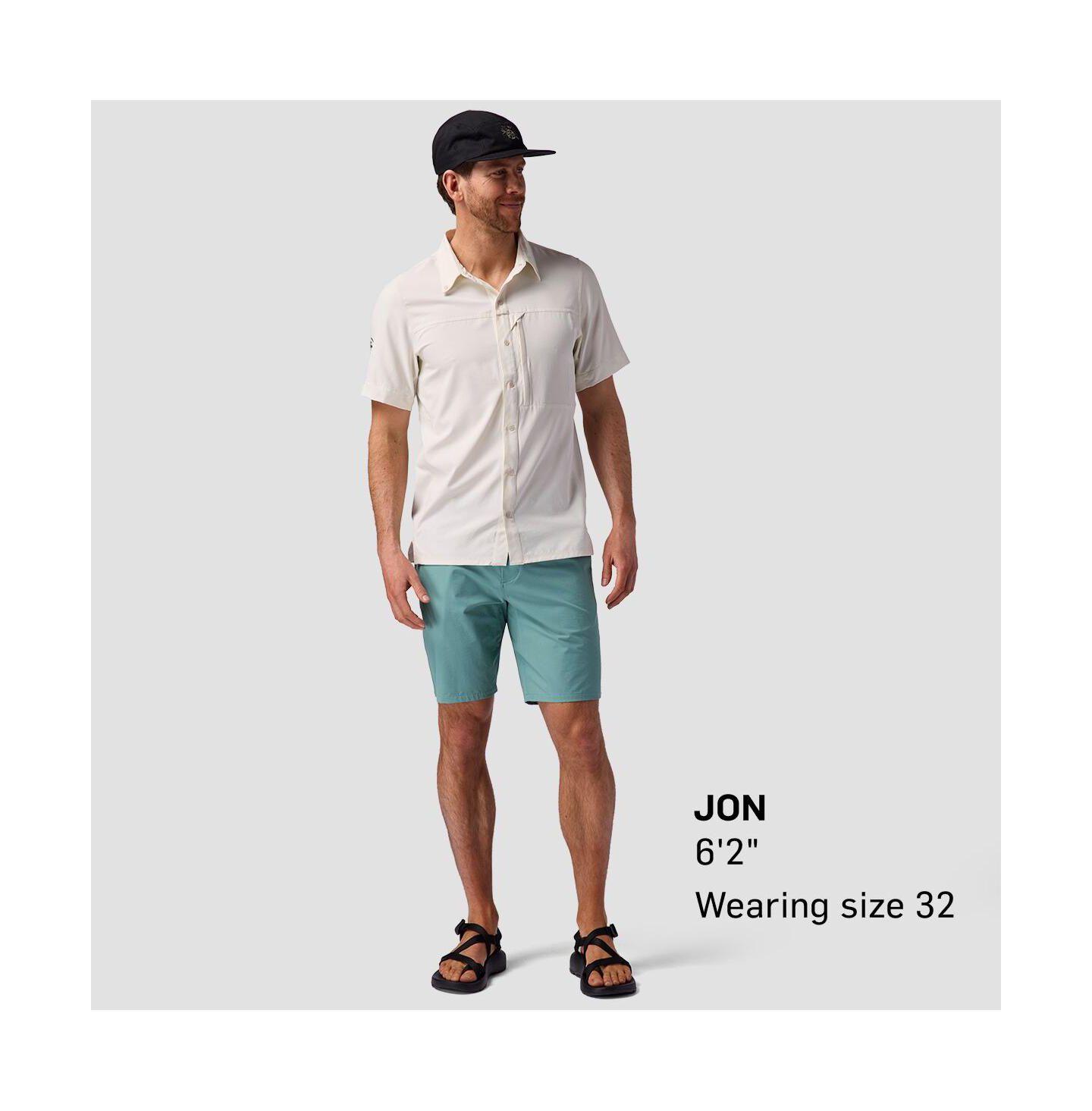 Мужские шорты Backcountry Tahoe Hybrid Walkshort Hybrid, цвет: Синий — фото 5