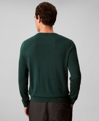 Men's Merino Wool Blend Crewneck Sweater
