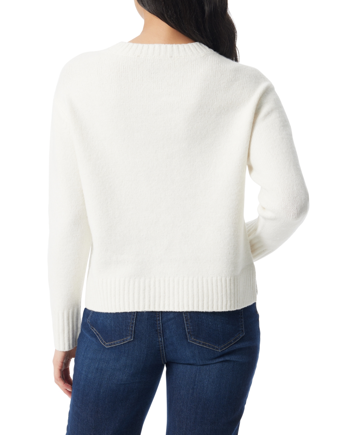 Gloria Vanderbilt Women's Justine Sweater In White