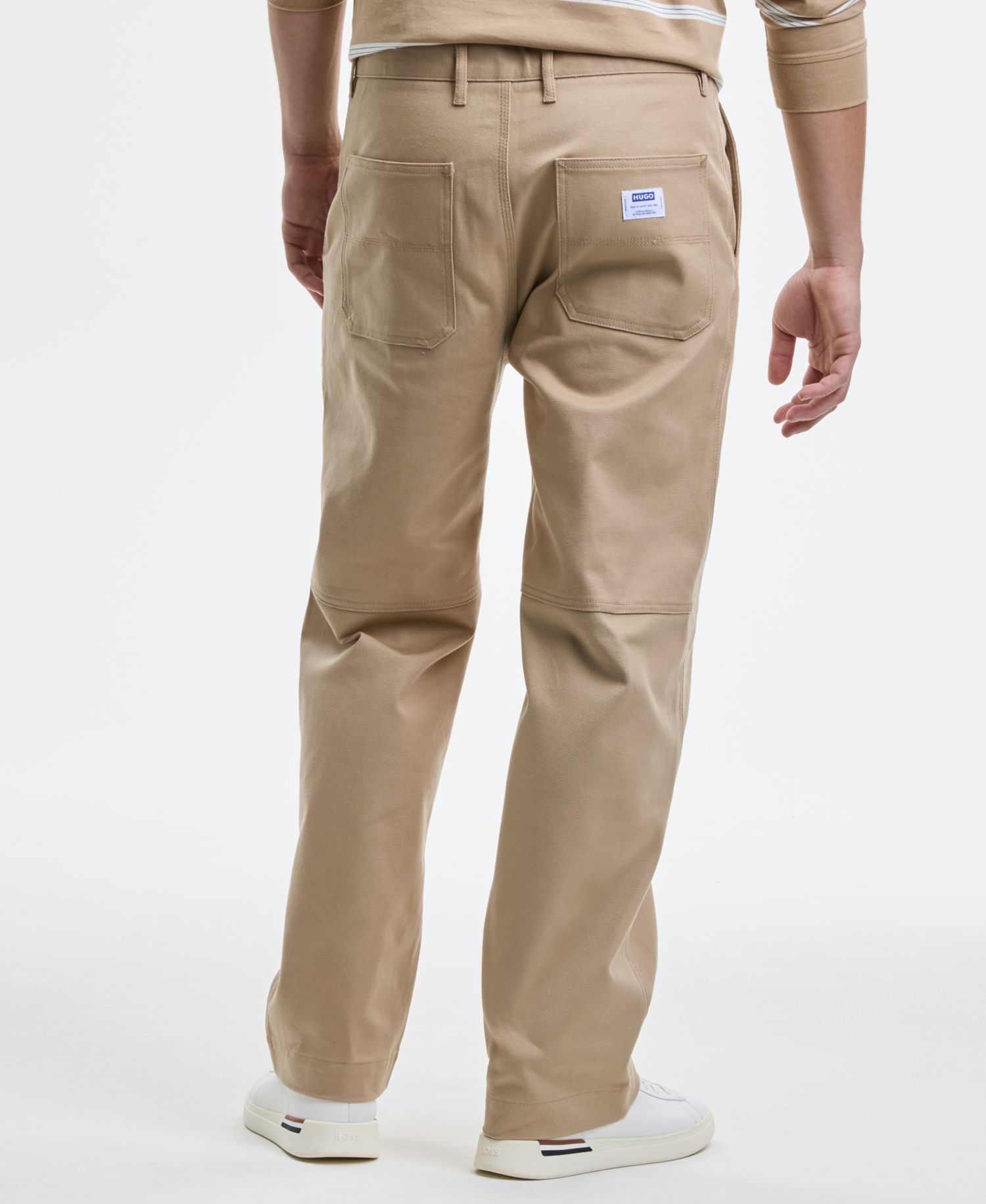 Men's Dalton253 Straight-Fit Canvas Jeans