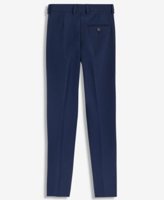Boys 8-20 Navy Plain Classic Pants