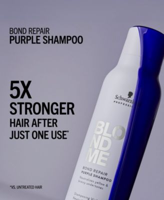 BlondMe Bond Repair Purple Shampoo, 10.1 oz.