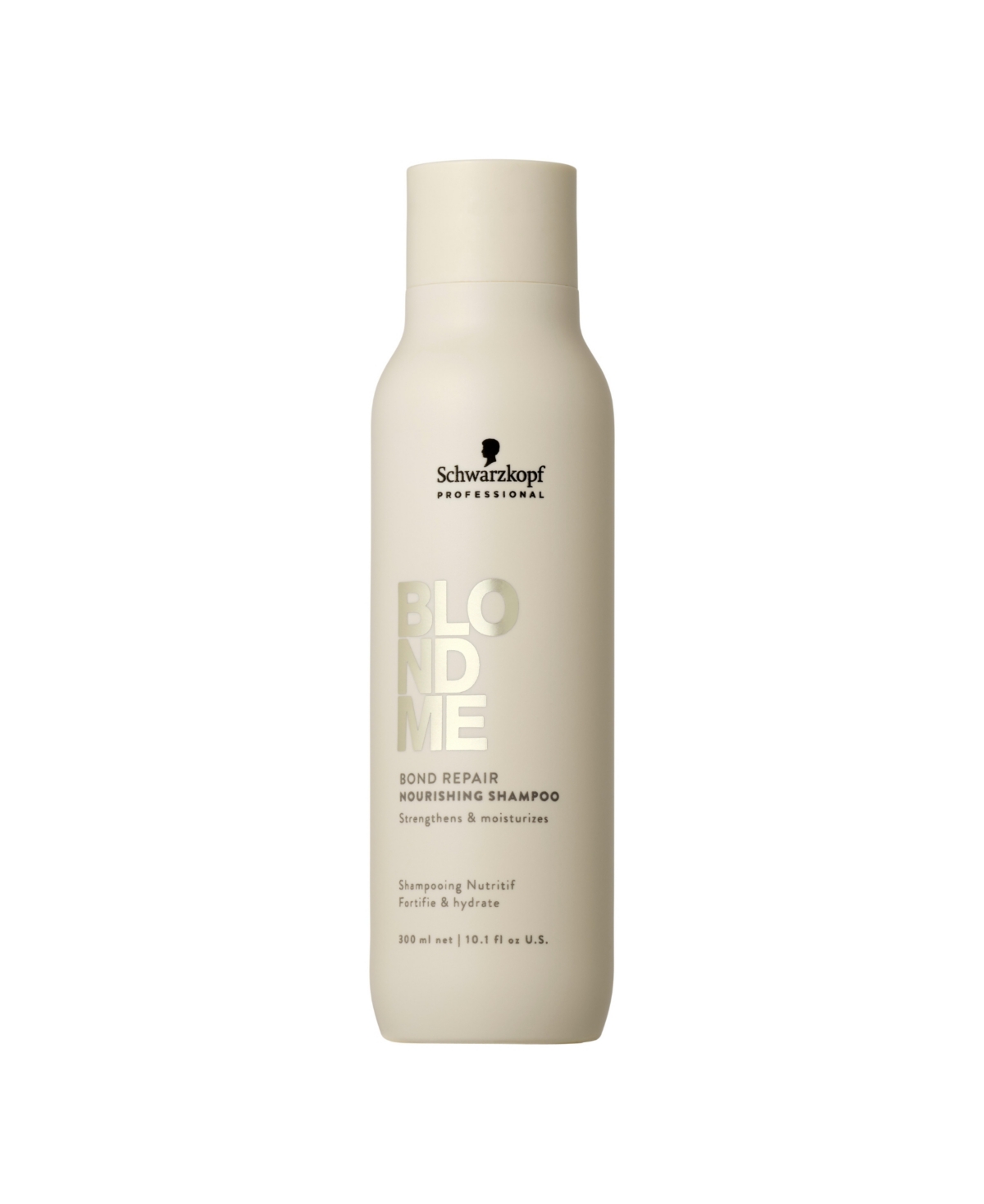 Schwarzkopf Blondme Bond Repair Nourishing Shampoo, 10.1 Oz. In Transparent
