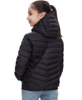 Little and Big Girls' Ultra Light Packable Down Jacket