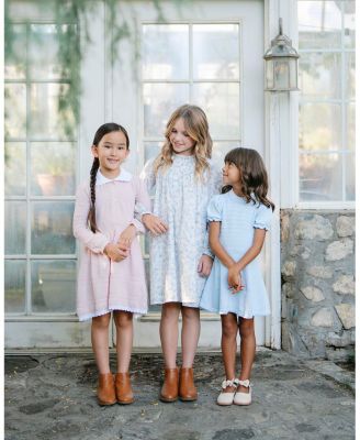 Big Girls Organic Puff Sleeve Sweater Dress