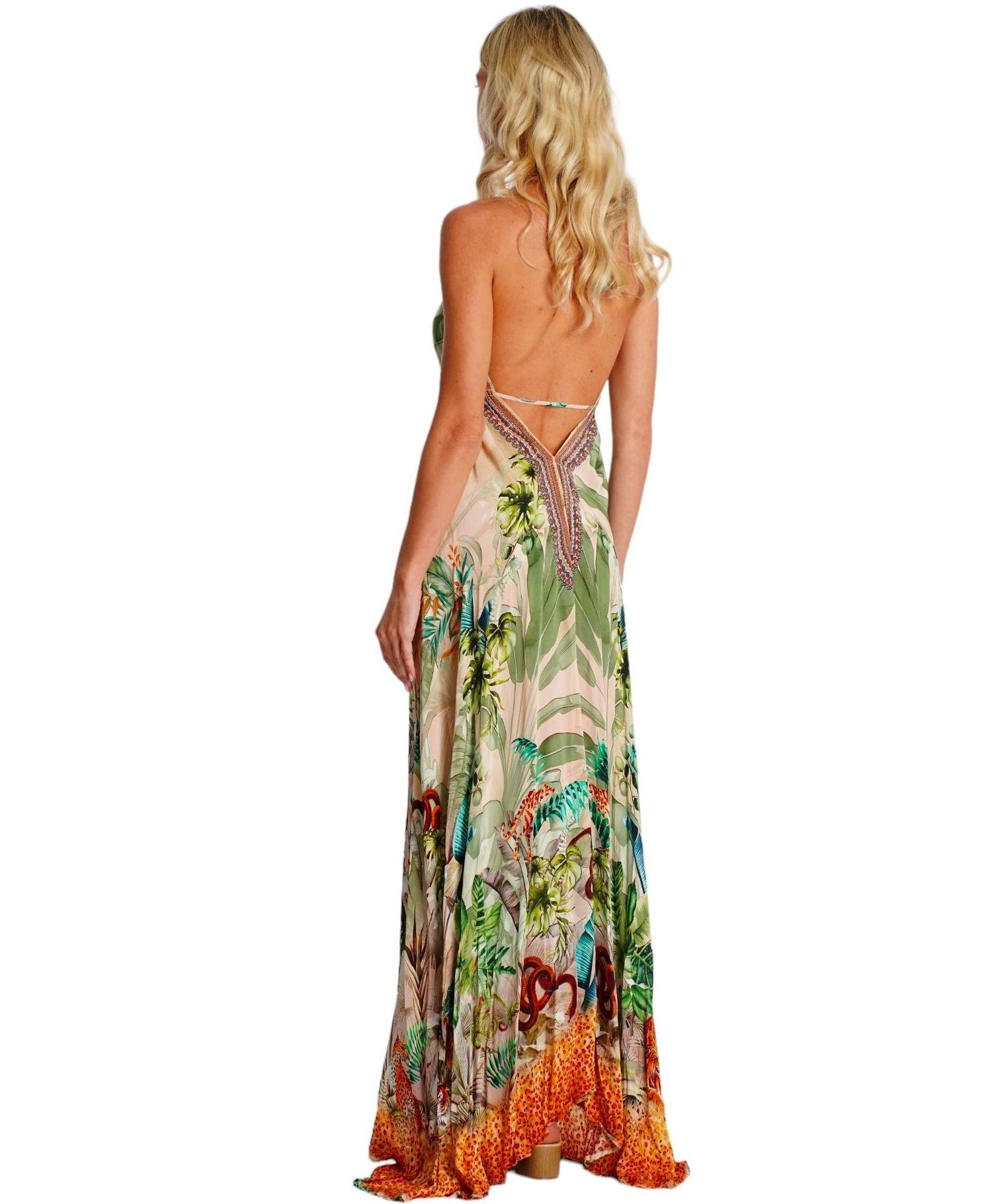 Women's Maxi halterneck Dress