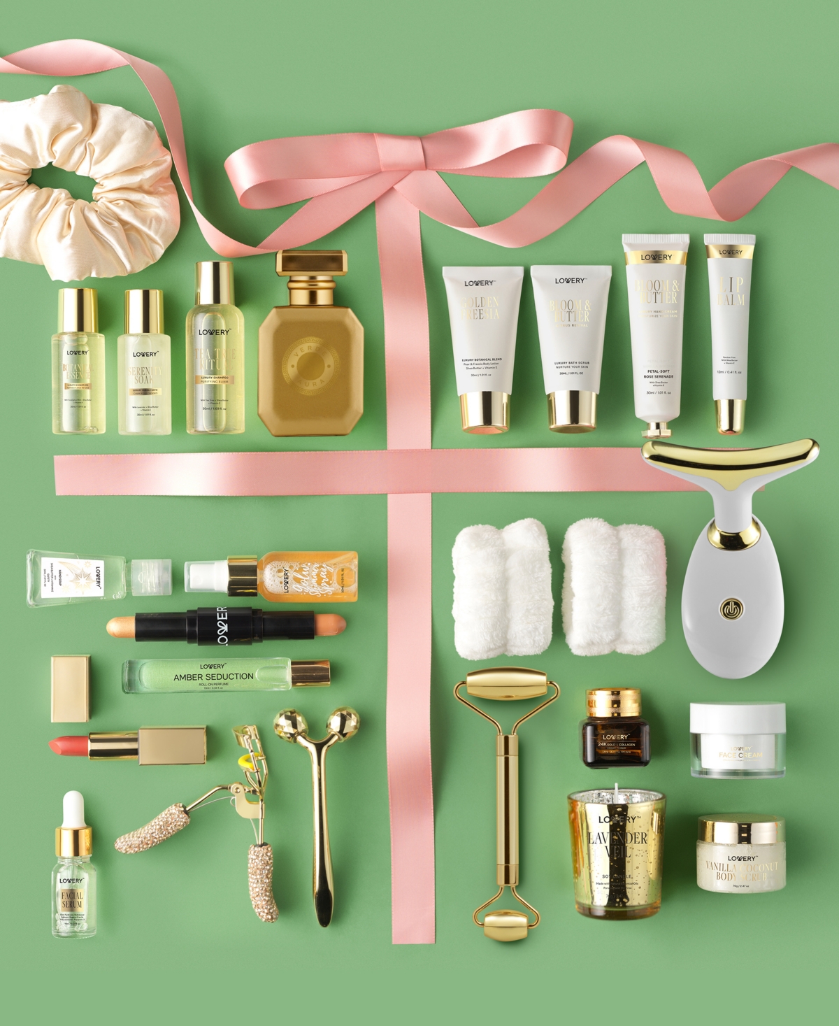 Lovery 24-pc. Luxury Skincare And Beauty Advent Calendar Set In Transparent